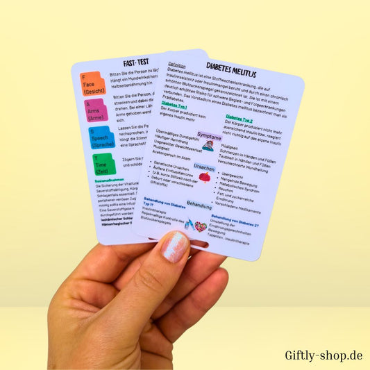 Krankheiten Set- Referenzkarten
