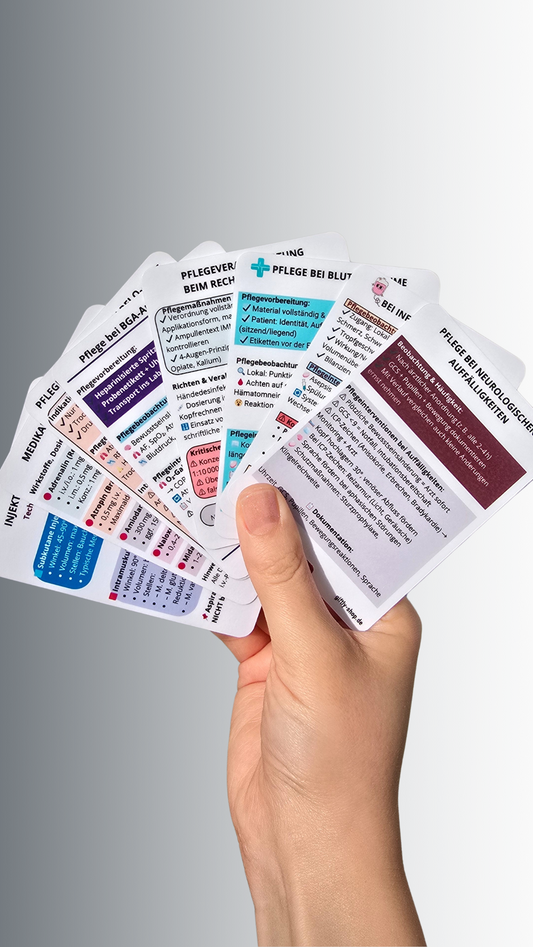 Pflege-Kompaktkarten-Set