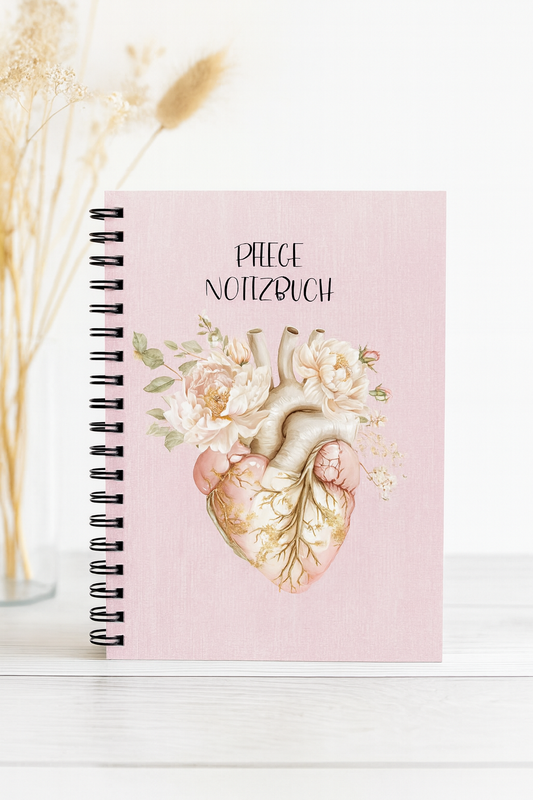 Anatomie Pflege Notizbuch