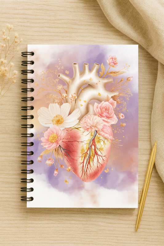 Anatomie Pflege Notizbuch