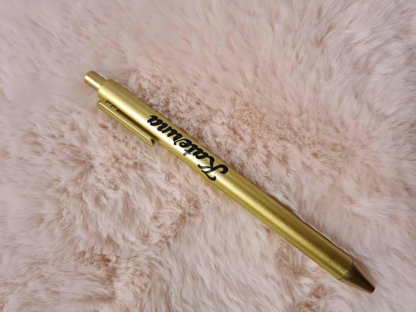 ✨ Personalisierter Gold-Stift – mit deinem Namen ✨