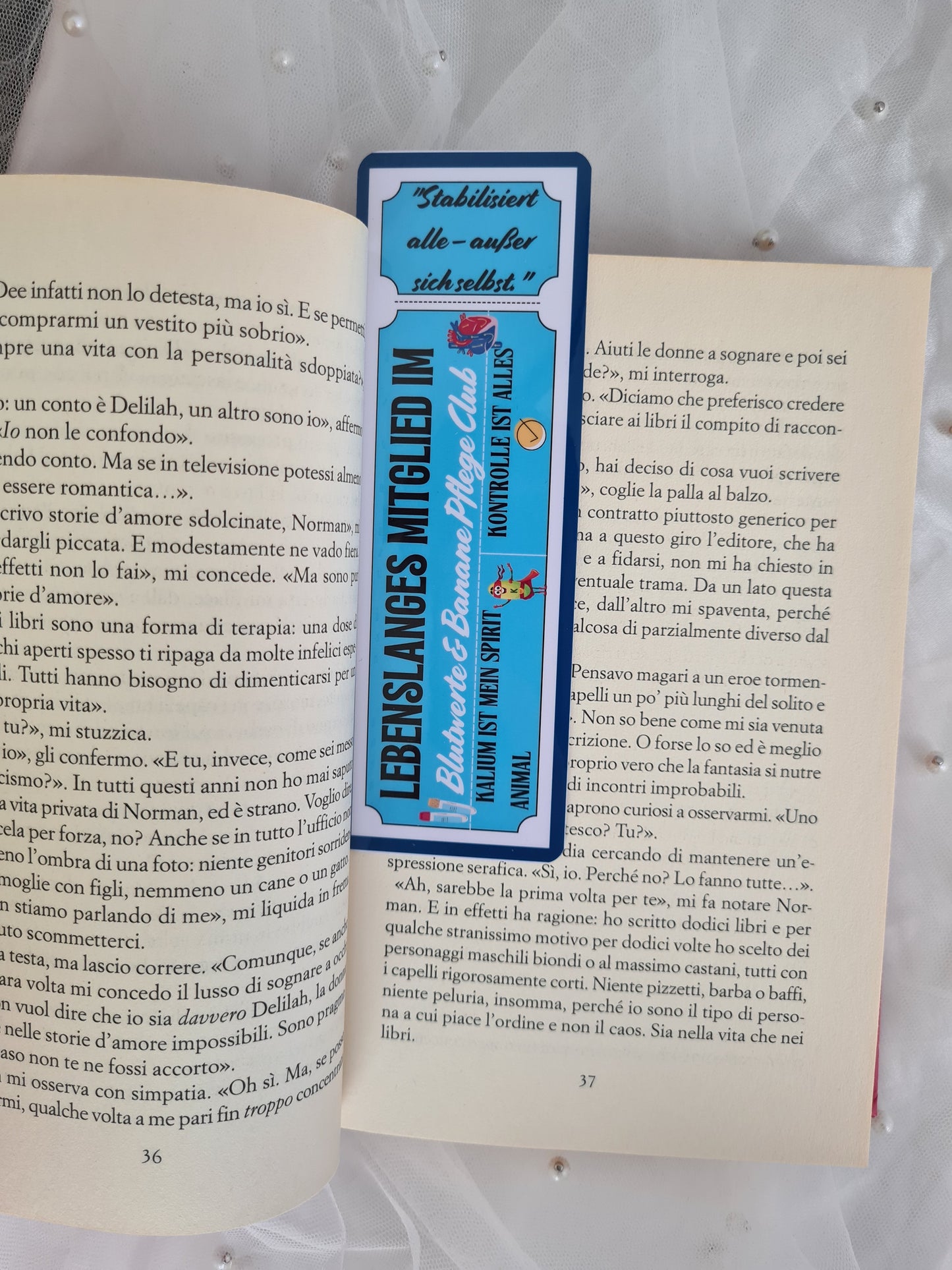 Lesezeichen Innere